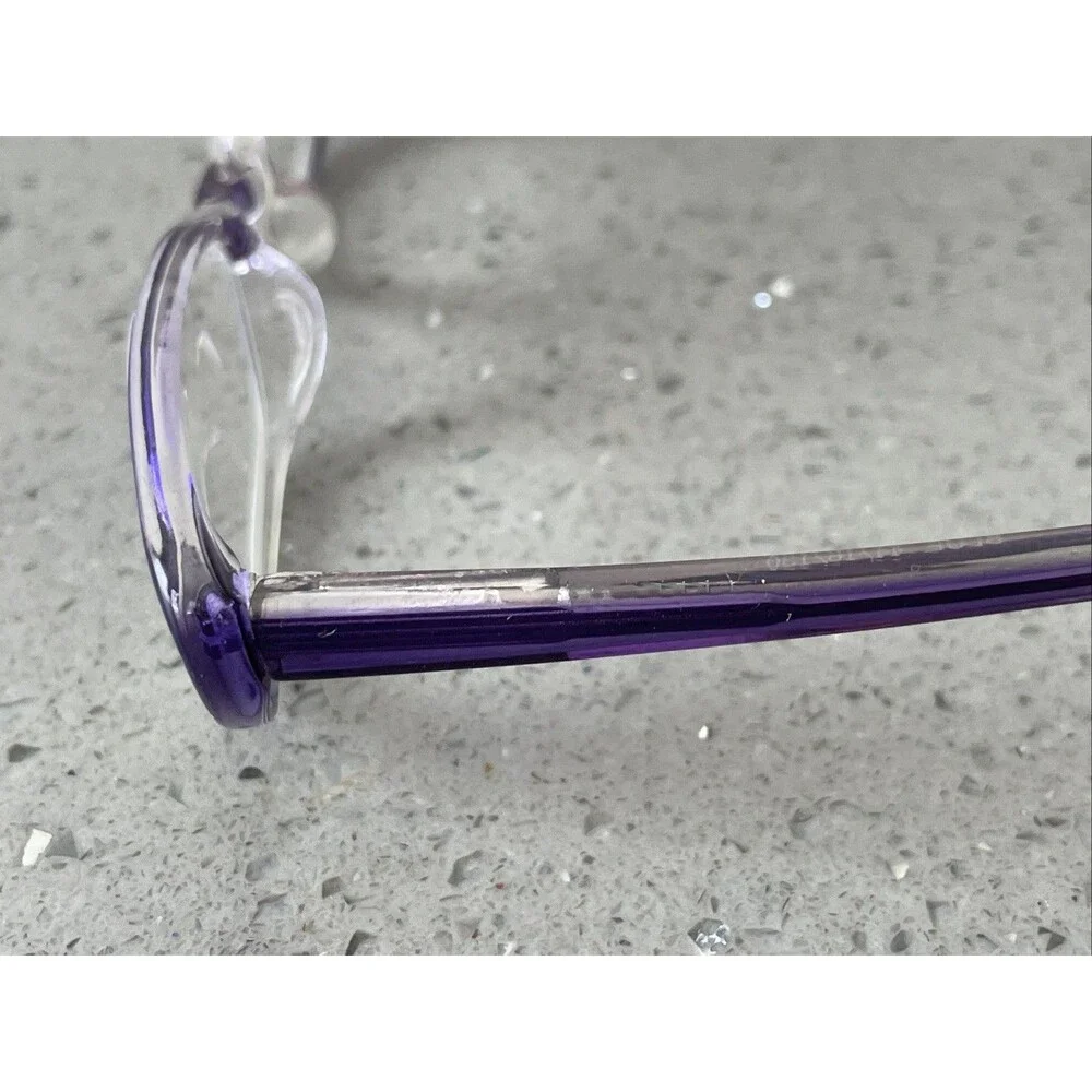 MODERN CUDDLE BLUE 44-16-130 Youth Eyeglass Frames ONLY  full rim purple